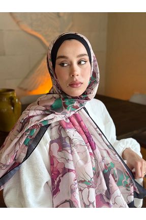 شال مشکی زنانه پلی استر Kaşmir - کد 933659873