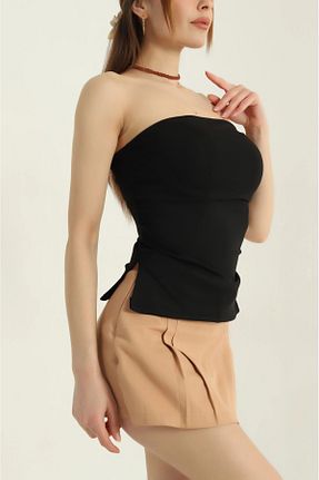 بلوز مشکی زنانه ساده Centeno - کد 930939730