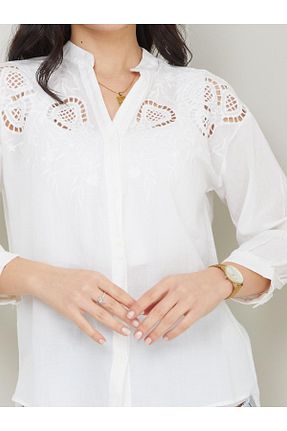 پیراهن نباتی زنانه Relaxed AKA Butik - کد 935063252