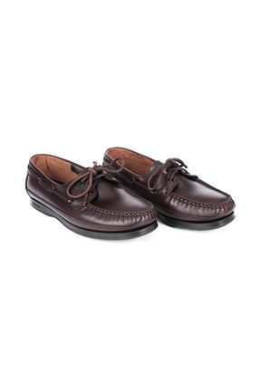 کفش کژوال طوسی مردانه چرم خالص DJEEP - کد 935387726