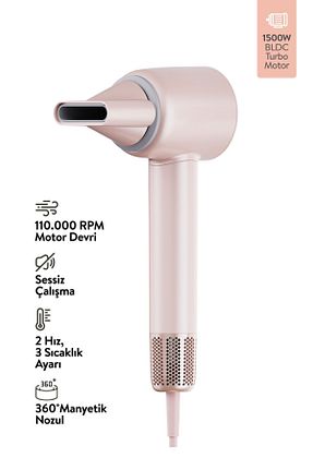 سشوار متالیک 2 Kademeli Sinbo - کد 933623604