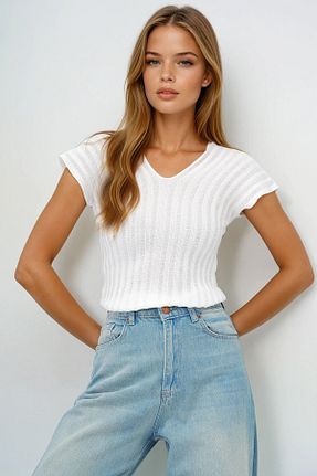 بلوز رنگی زنانه Ajurlu VAGGON - کد 935126267