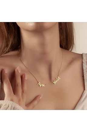 گردنبند نقره زرد زنانه 925 عیار DECOVIENO - کد 935387474