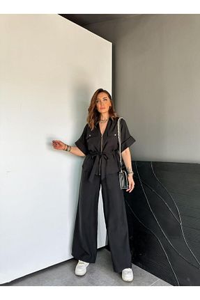 ست بالاتنه و پائین تنه رنگی زنانه بافتنی Zerrincan Giyim - کد 935158501