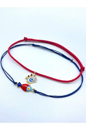 خلخال جواهر بژ زنانه نخ Concept HuBuTU - کد 935228213