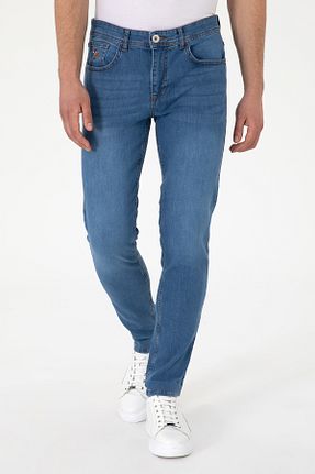 شلوار جین آبی مردانه پاچه تنگ U.S. Polo Assn. - کد 935438943