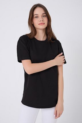 تیشرت مشکی زنانه رگولار BATIKAN COLLECTION - کد 928492472