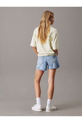شلوارک و برمودا آبی زنانه جین CK Jeans - کد 935282697