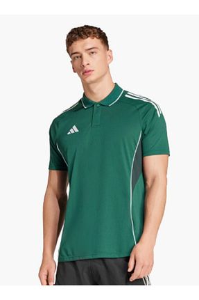 تیشرت سبز مردانه یقه پولو adidas - کد 935296048