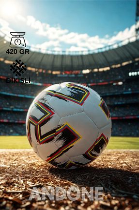 توپ فوتبال سفید 5 Numara Andone - کد 935334905