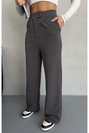 شلوار طوسی زنانه لیکرا moda armanc - کد 935325502