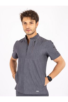 پیراهن طوسی مردانه رگولار VITA UNIFORM - کد 936235128