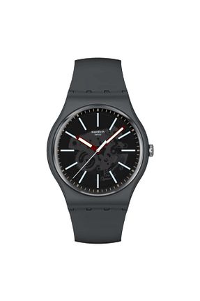 ساعت مچی طوسی زنانه 41 میلی متر Swatch - کد 858061090