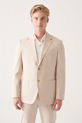 کت بژ مردانه Comfort Avva - کد 684091029
