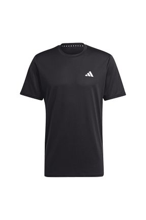 تیشرت اسپرت مشکی مردانه رگولار adidas - کد 754273897