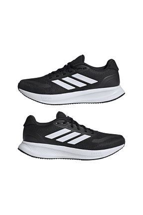 کفش اسنیکر فیروزه ای مردانه بند دار adidas - کد 828498443