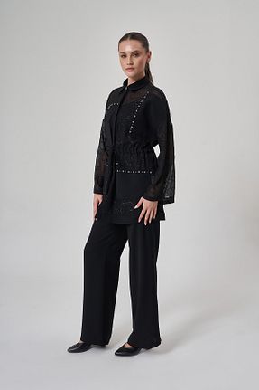 پیراهن حجاب رنگی زنانه اورسایز MELIDIA - کد 935377870