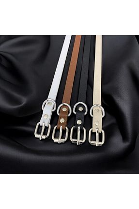 کمربند رنگی زنانه چرم مصنوعی Dolce - کد 935459178