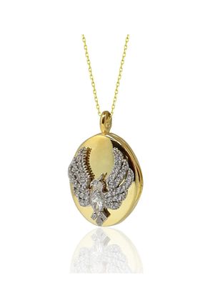 گردنبند نقره زرد زنانه 925 عیار 1881 STORE - کد 935458981