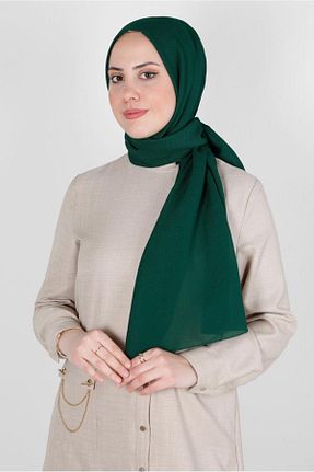 شال سبز زنانه پلی استر Alvina - کد 803970106