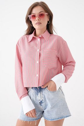 پیراهن رنگی زنانه کراپ Saade - کد 935482179