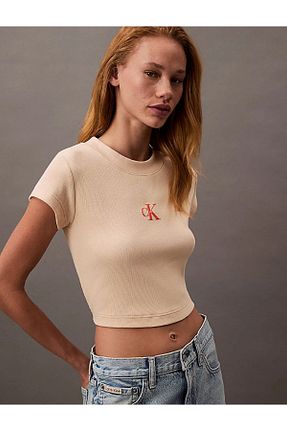 تیشرت زنانه رگولار CK Jeans - کد 935485501