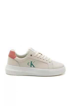 کفش اسنیکر سفید زنانه بند دار Calvin Klein - کد 883894810