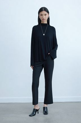 بلوز مشکی زنانه ساده Suud Collection - کد 917396826