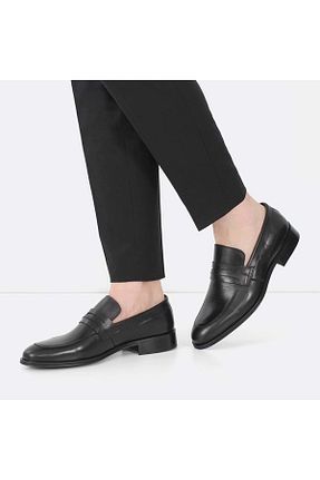 کفش کلاسیک مشکی مردانه پاشنه کوتاه (1 - 4 سانتی متر) Fosco - کد 935493151