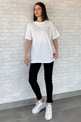 ست بالاتنه و پائین تنه سفید زنانه بافتنی GÜLSELİ - کد 935516291