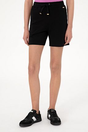 شلوارک و برمودا مشکی زنانه Straight U.S. Polo Assn. - کد 935499807