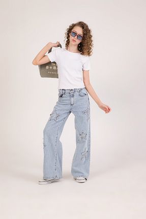شلوار آبی زنانه پنبه ای Dmb - کد 921561946