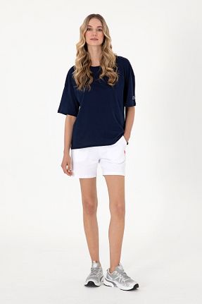 شلوارک و برمودا سفید زنانه بافتنی U.S. Polo Assn. - کد 935500020
