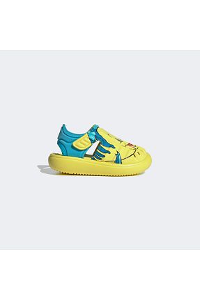 دمپائی زرد بچه گانه پارچه ای adidas - کد 887273838