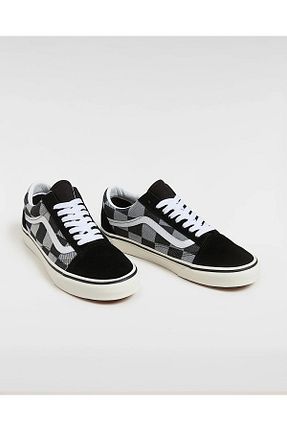 کفش اسنیکر مشکی زنانه بند دار Vans - کد 935550884