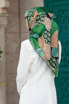 روسری سبز İpek Tivil Vissona - کد 869508183