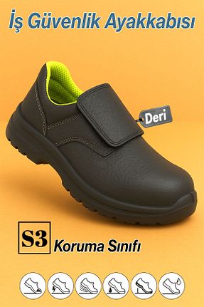 چکمه و کفش کار مشکی Badem10 - کد 935586139