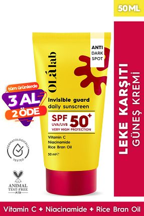 کرم ضد آفتاب صورت SPF 50 + OlaLab - کد 836231209