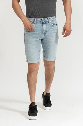 شلوارک و برمودا سرمه ای مردانه اسلیم فیت Calvin Klein - کد 935643070