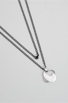 گردنبند استیل ( فولاد ) سفید مردانه استیل ضد زنگ So Chic - کد 935756231