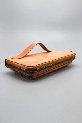 کیف دستی نارنجی زنانه ابعاد بزرگ willpolo - کد 935735718