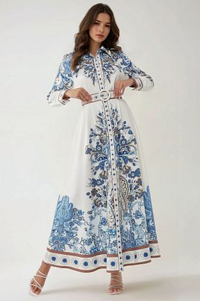 لباس آبی زنانه بافتنی Hiccup - کد 935806719