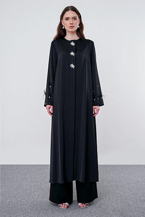 کلاه و ابایا مشکی زنانه پلی استر Zühre - کد 865787172