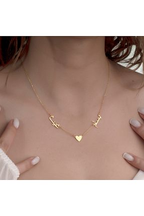 گردنبند نقره زرد زنانه 925 عیار DIZY SILVER - کد 935765521