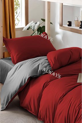 روتختی تک نفره زرشکی پنبه ای Always - کد 827779741