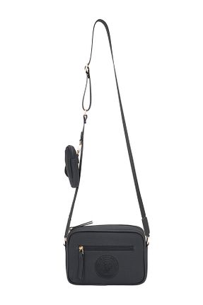 کیف پستچی مشکی زنانه چرم مصنوعی U.S. Polo Assn. - کد 300253546