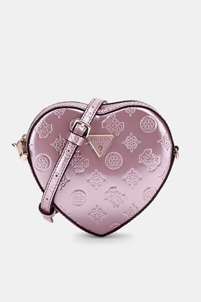 کیف دوشی صورتی زنانه پلی اورتان Guess - کد 905525295