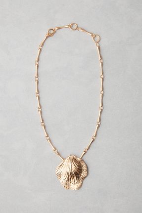 گردنبند جواهر طلائی زنانه روکش طلا H&M - کد 935859184