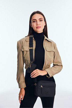 کیف پستچی مشکی زنانه چرم مصنوعی U.S. Polo Assn. - کد 300253546