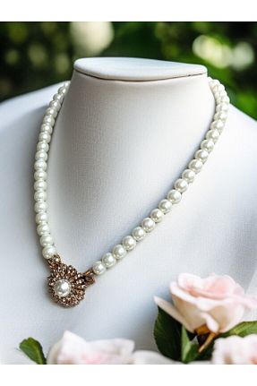گردنبند مروارید سفید FAYRA ACCESSORIES - کد 888109734